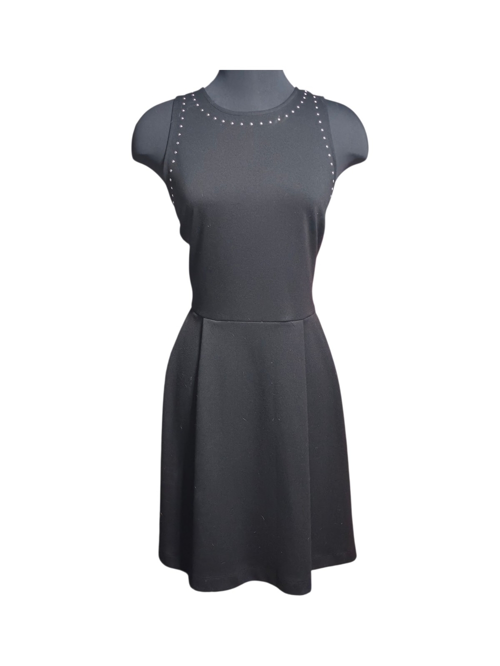 Mossimo Black Sleeveless Fit-and-Flare Dress with Stud Accents Size XXL NWOT